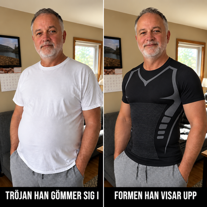 Trueform - Formande Kompressionstshirt för Män