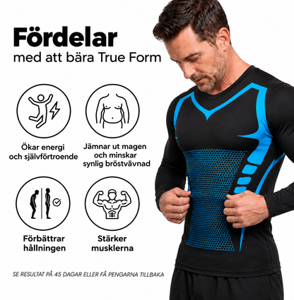 True Form – Formande Kompressionströja för män