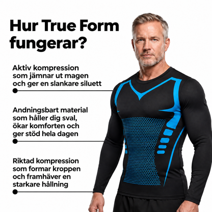 True Form – Formande Kompressionströja för män