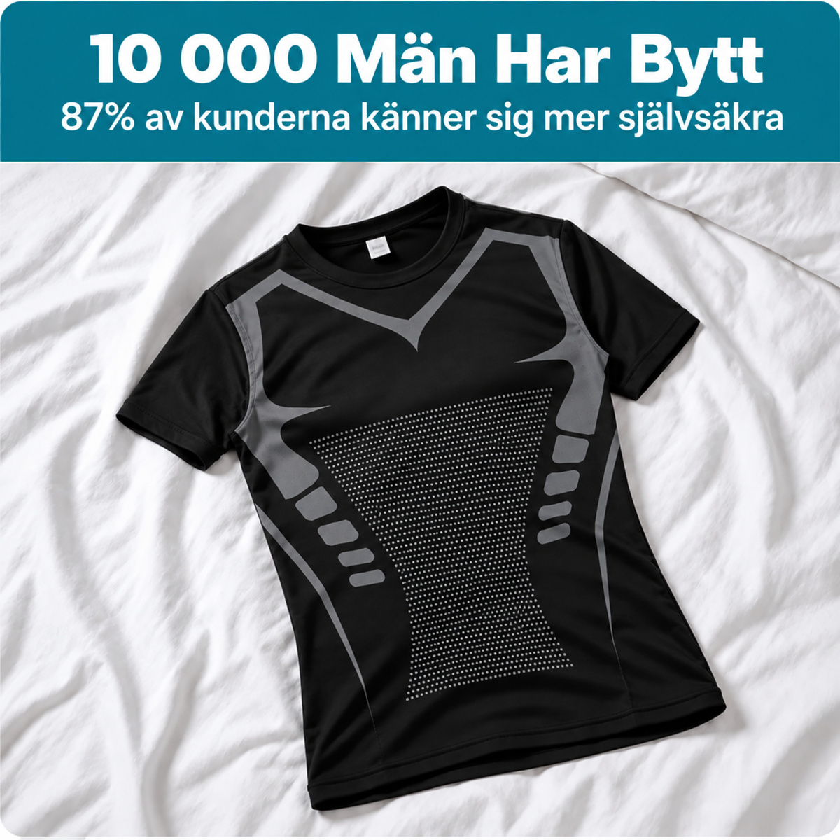 Trueform - Formande Kompressionstshirt för Män